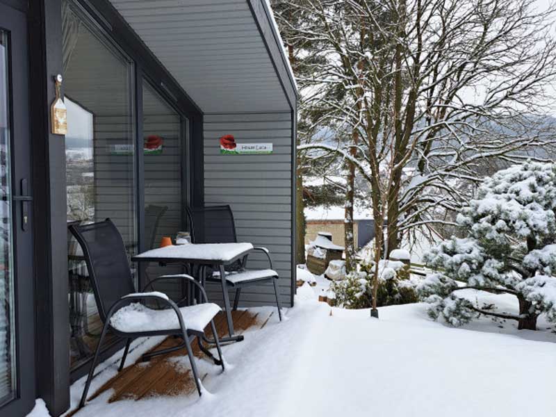 Tinyhouse Luca Terrasse